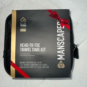 MANSCAPED 3 pcs Travel Care Kit Head to Toe